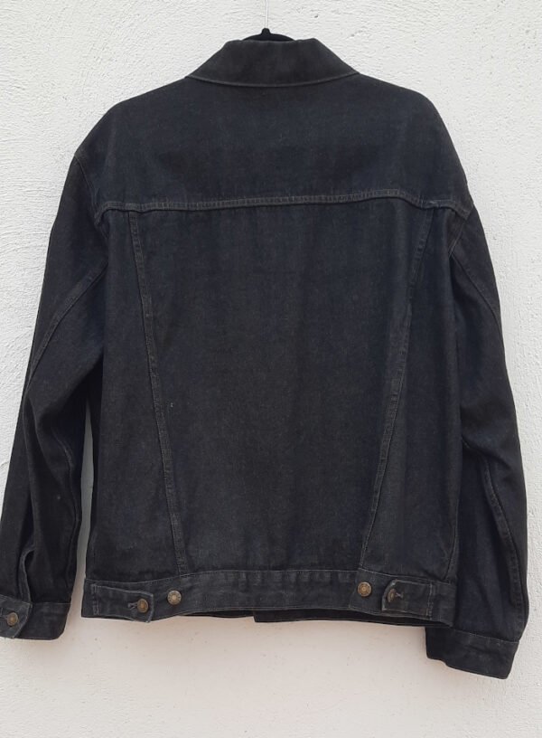 CHAQUETA DENIM NEGRO - Imagen 2