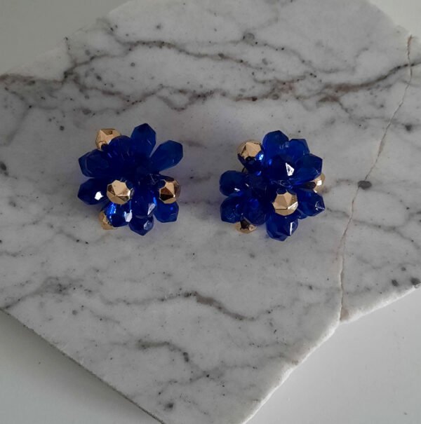 PENDIENTES AZULES