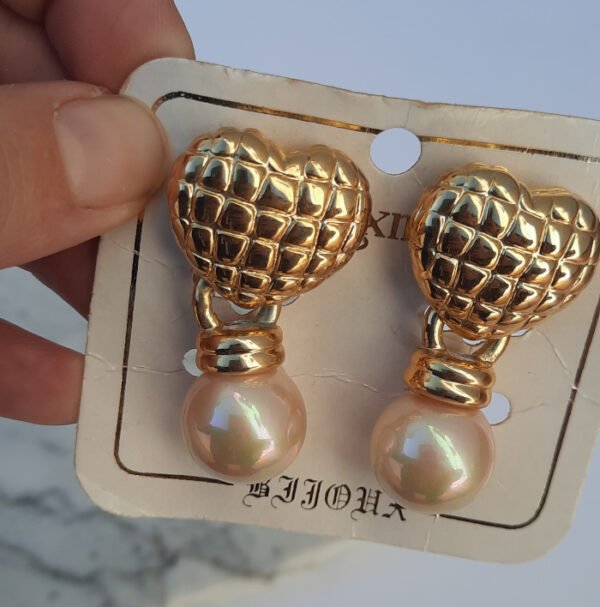 PENDIENTES VINTAGE CORAZONES