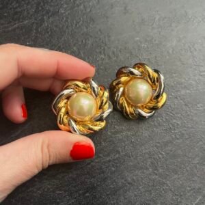 PENDIENTES GOLD AND SILVER