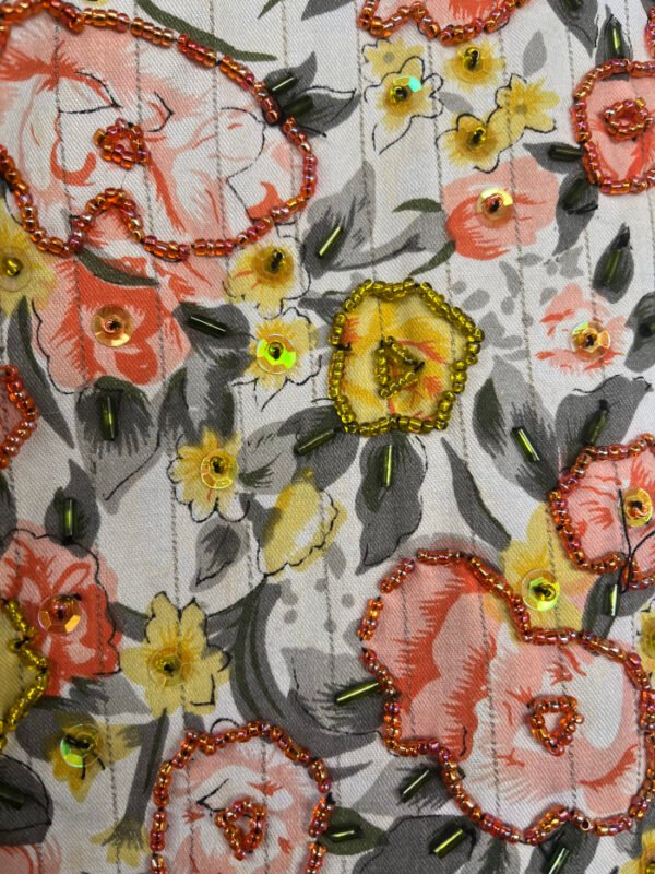 CHALECO FLORES AMARILLAS - Imagen 3