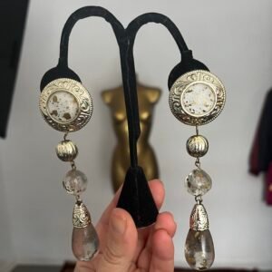 PENDIENTES CRISTAL AND GOLD