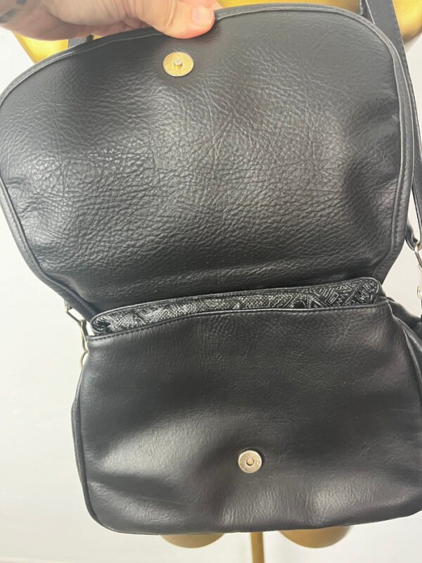 BOLSO VINTAGE NEGRO - Imagen 2