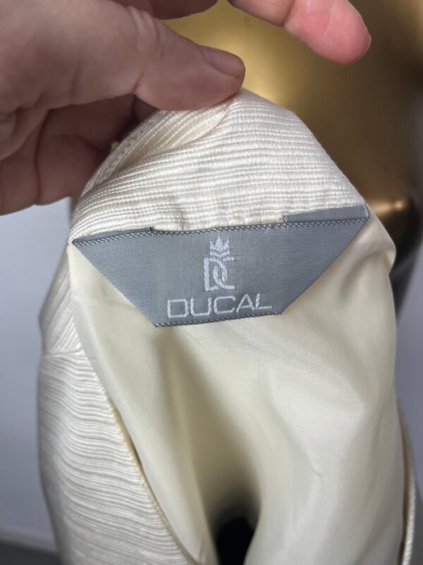 CHAQUETA MANGA CORTA BICOLOR - Imagen 5