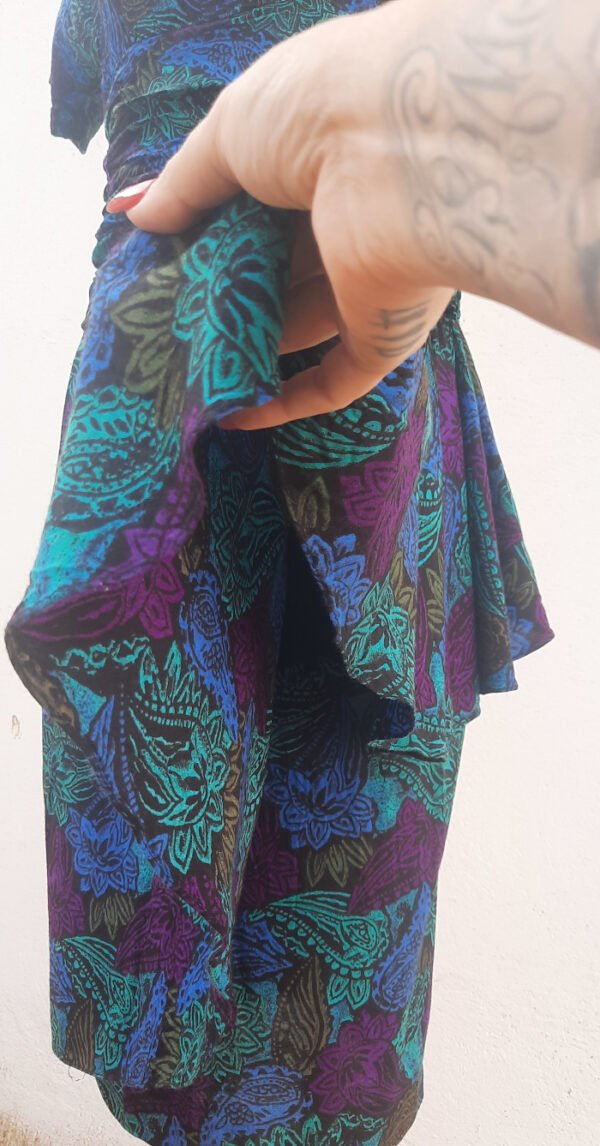 VESTIDO CINTURA DRAPEADA - Imagen 4