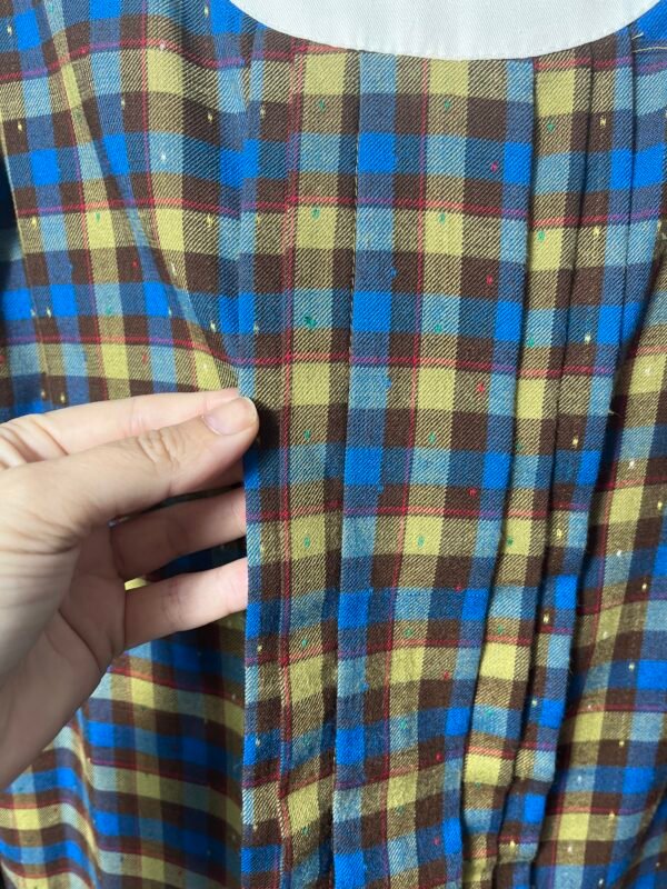 BLUSA 70´S DE CUADROS - Imagen 2