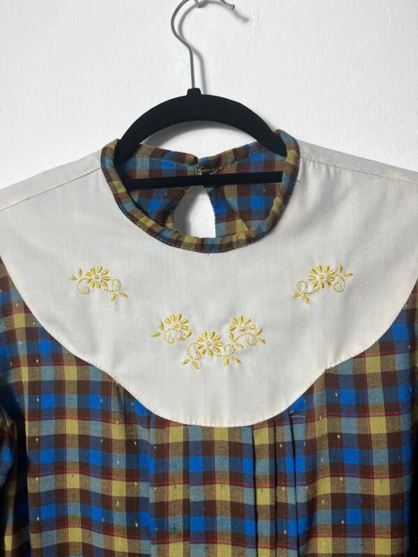BLUSA 70´S DE CUADROS - Imagen 3