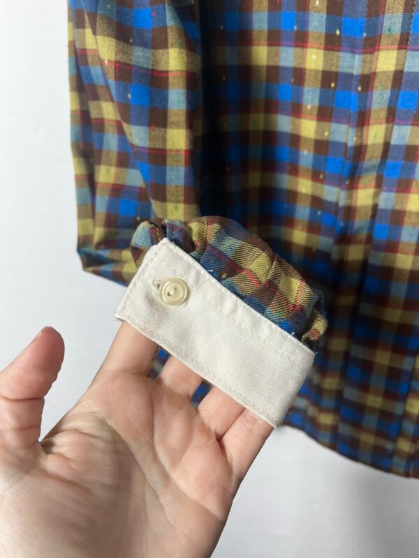 BLUSA 70´S DE CUADROS - Imagen 4