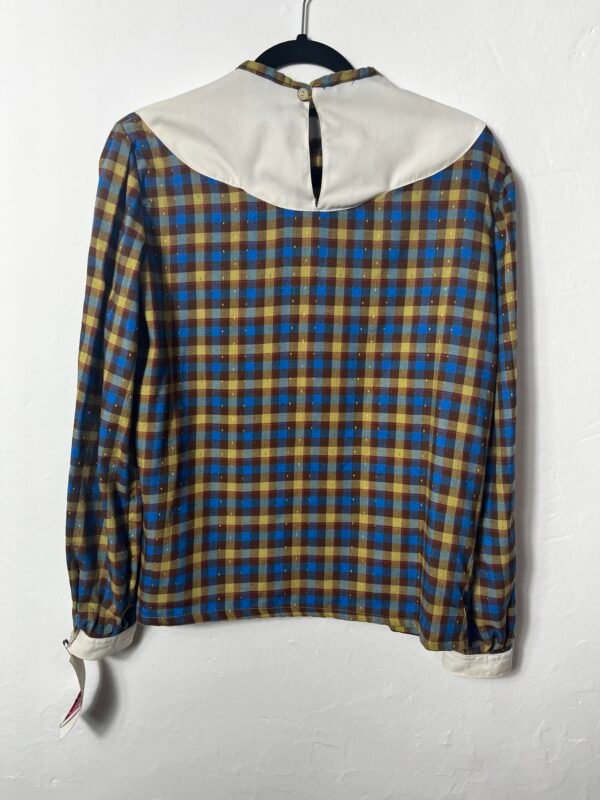 BLUSA 70´S DE CUADROS - Imagen 5