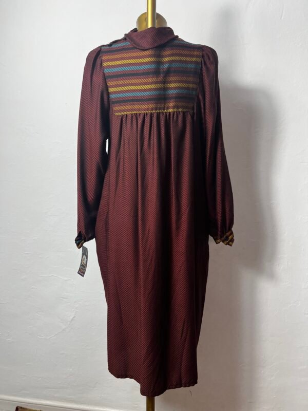 VESTIDO 70´S DE RAYAS - Imagen 7