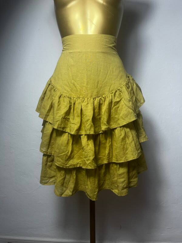 FALDA TRES VOLANTES