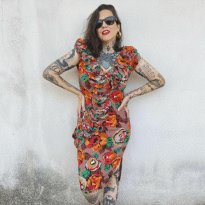 VESTIDO VICTORIO & LUCCHINO