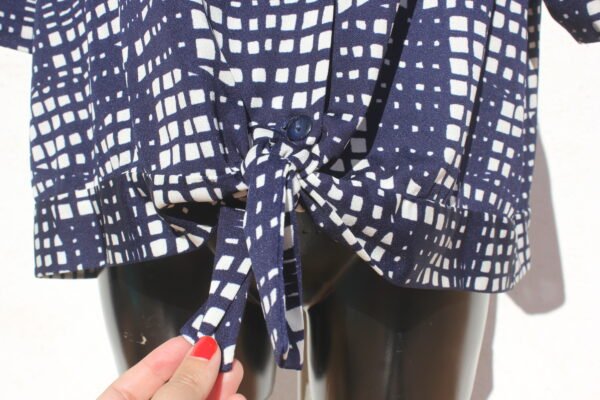 BLUSA 70´S DOS LAZADAS - Imagen 4