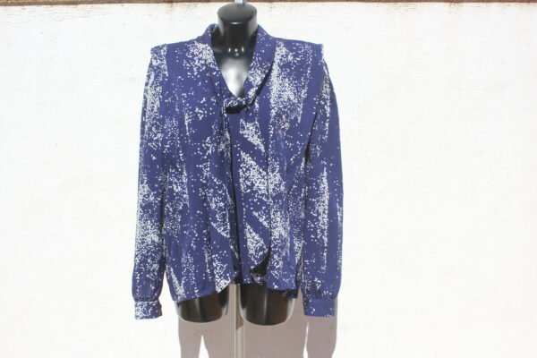 BLUSA VINTAGE LAZADA AL CUELLO