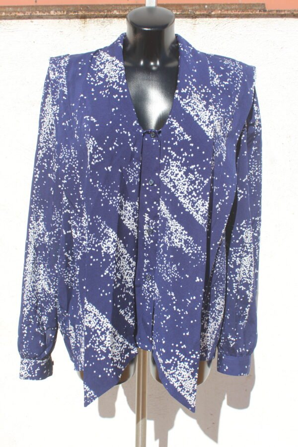 BLUSA VINTAGE LAZADA AL CUELLO - Imagen 6