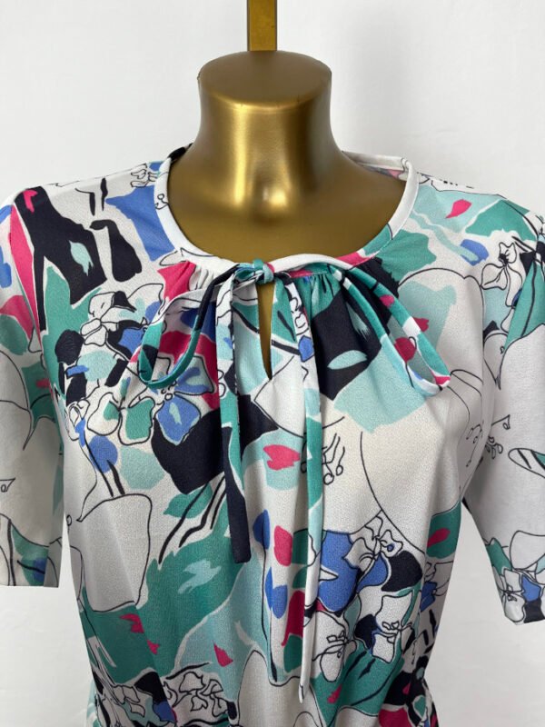 VESTIDO FLORES ART - Imagen 2