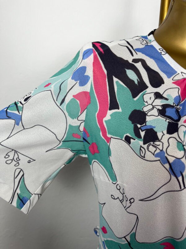 VESTIDO FLORES ART - Imagen 5