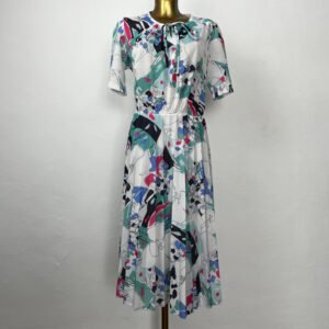 VESTIDO FLORES ART
