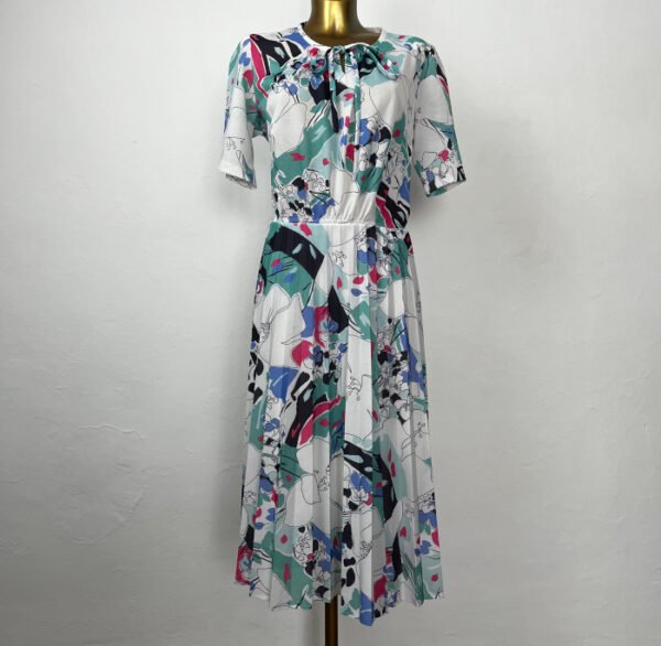 VESTIDO FLORES ART