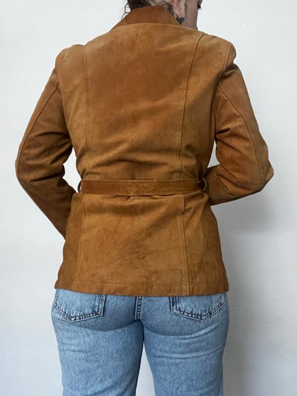 BLAZER DE ANTE CARAMELO - Imagen 2