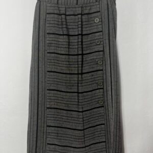 FALDA MIDI GRIS