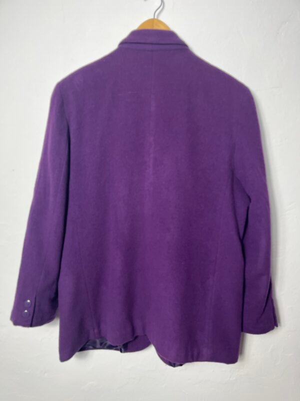 BLAZER DE LANA MORADA - Imagen 2