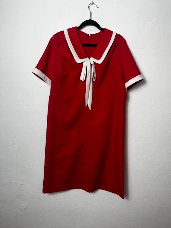 VESTIDO 60´S ROJO