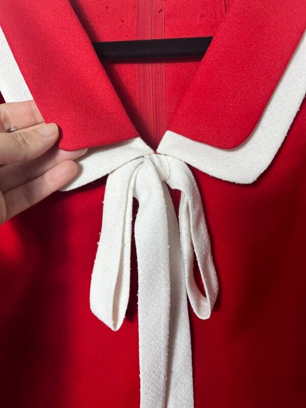 VESTIDO 60´S ROJO - Imagen 4