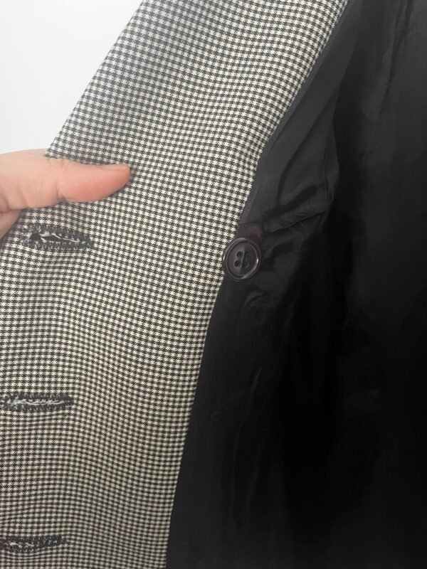 CHAQUETA CRUZADA VICHY - Imagen 3