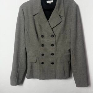 CHAQUETA CRUZADA VICHY