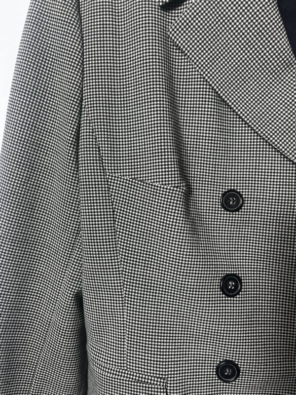CHAQUETA CRUZADA VICHY - Imagen 4