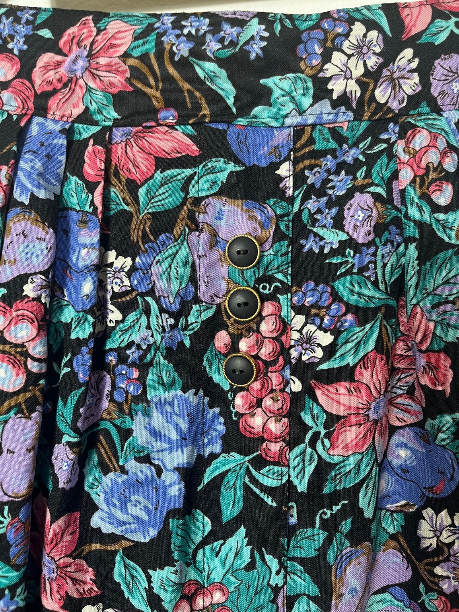 FALDA FLORES Y UVAS - Imagen 4