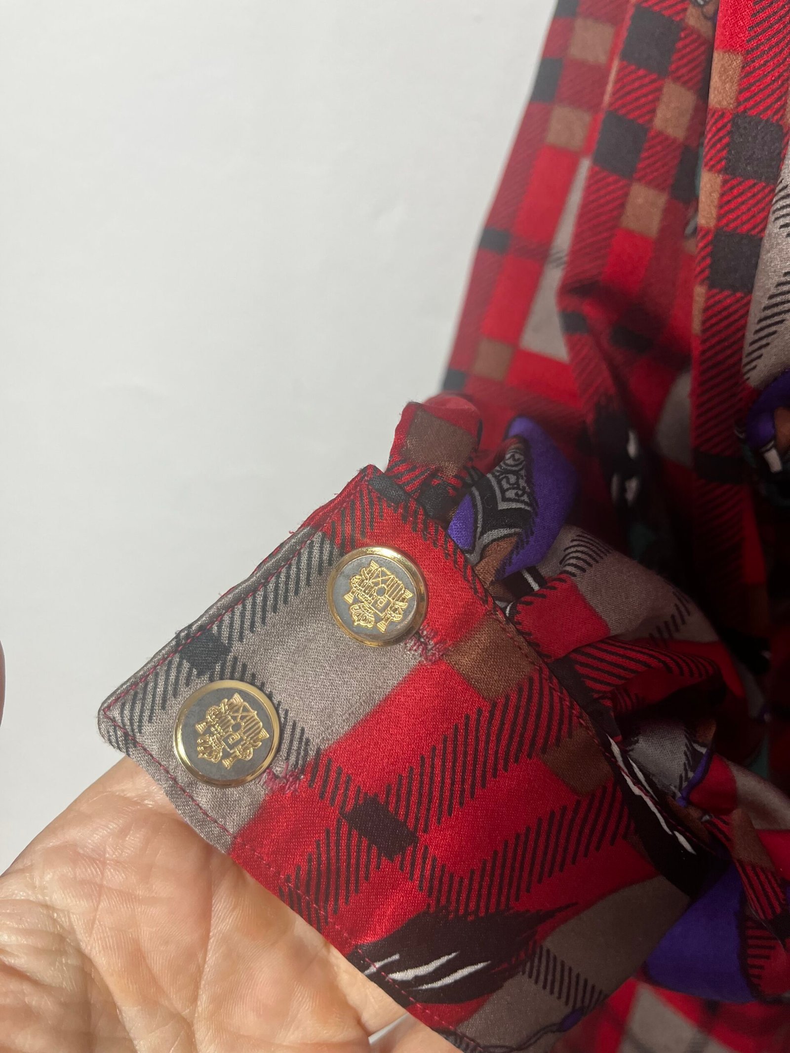 VESTIDO VINTAGE CUADROS - Imagen 5