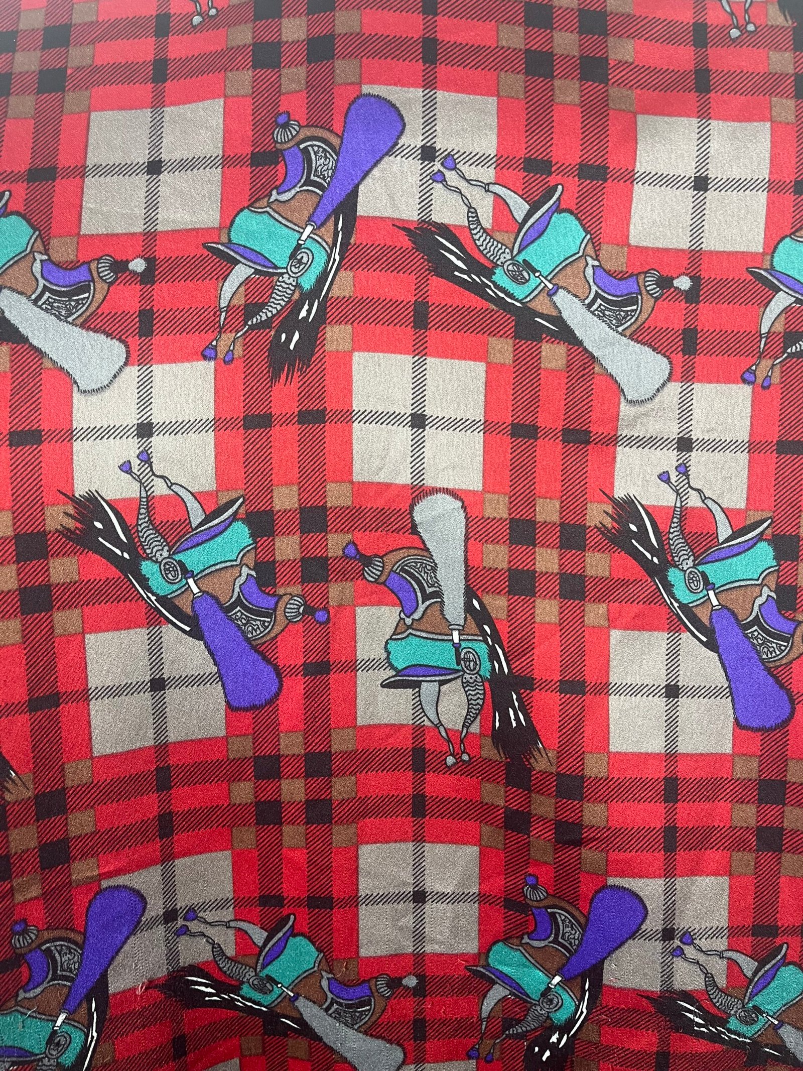 VESTIDO VINTAGE CUADROS - Imagen 9