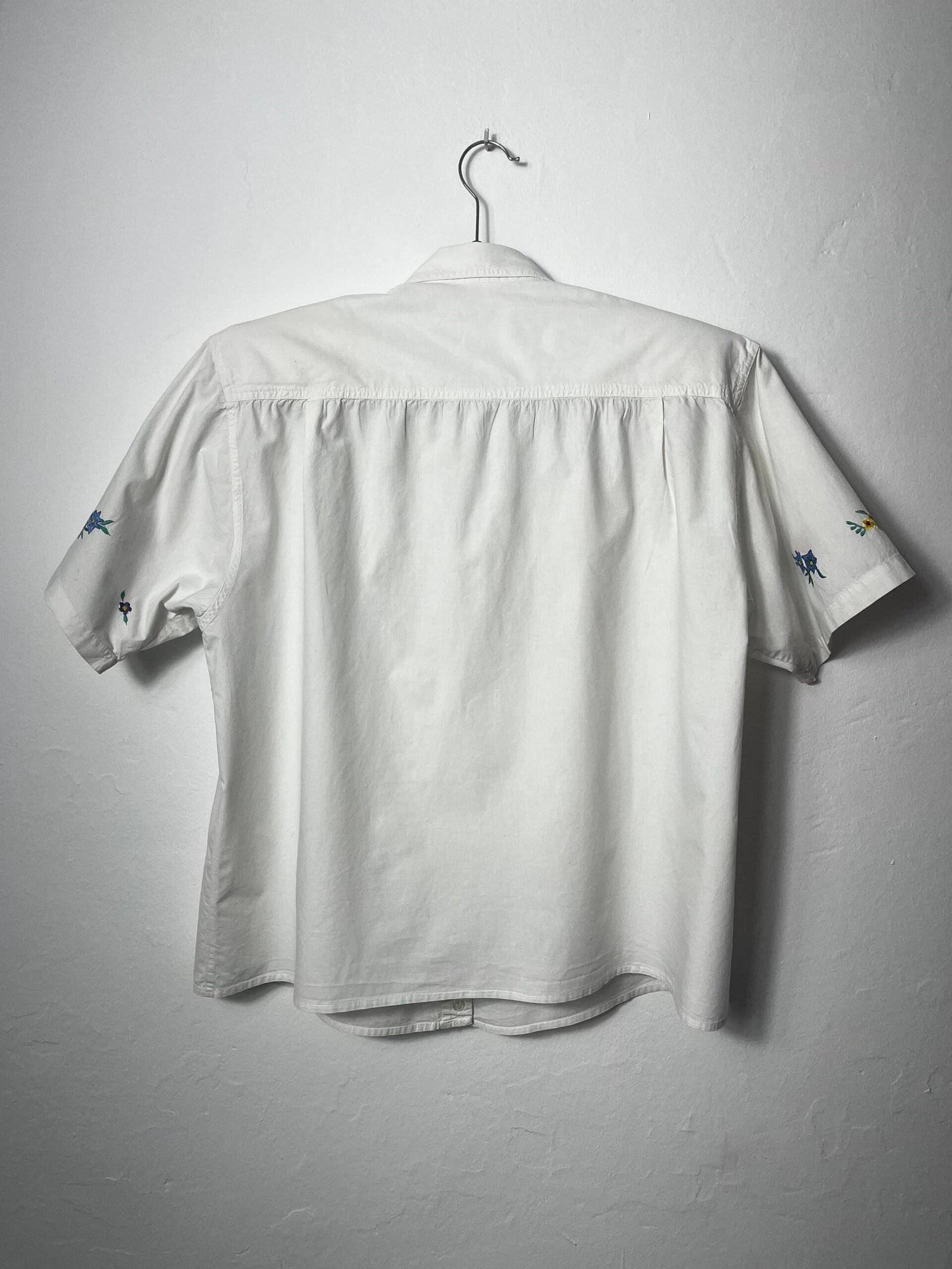 CAMISA FLORES BORDADAS - Imagen 7