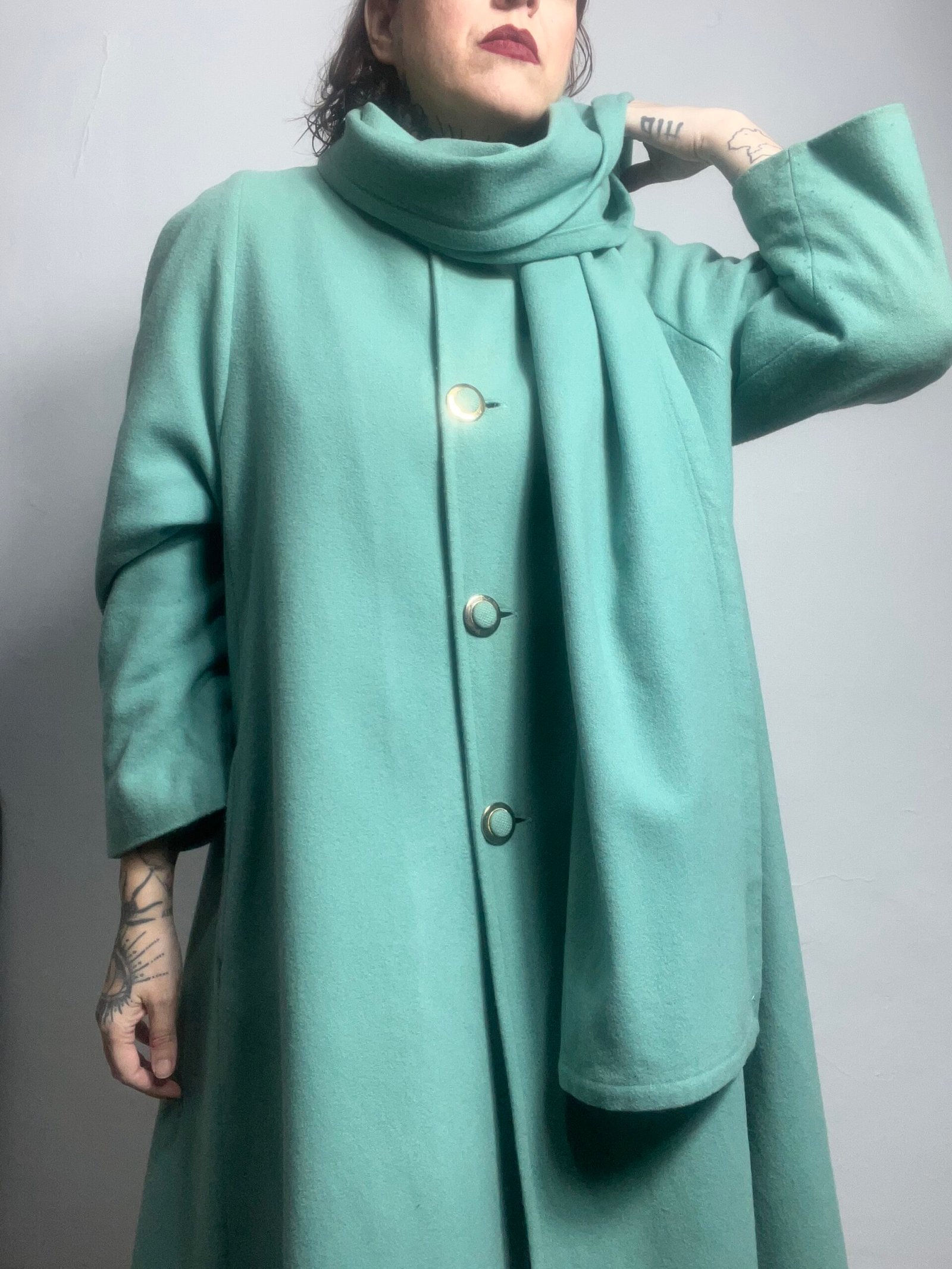 ABRIGO COLOR TIFFANY - Imagen 3