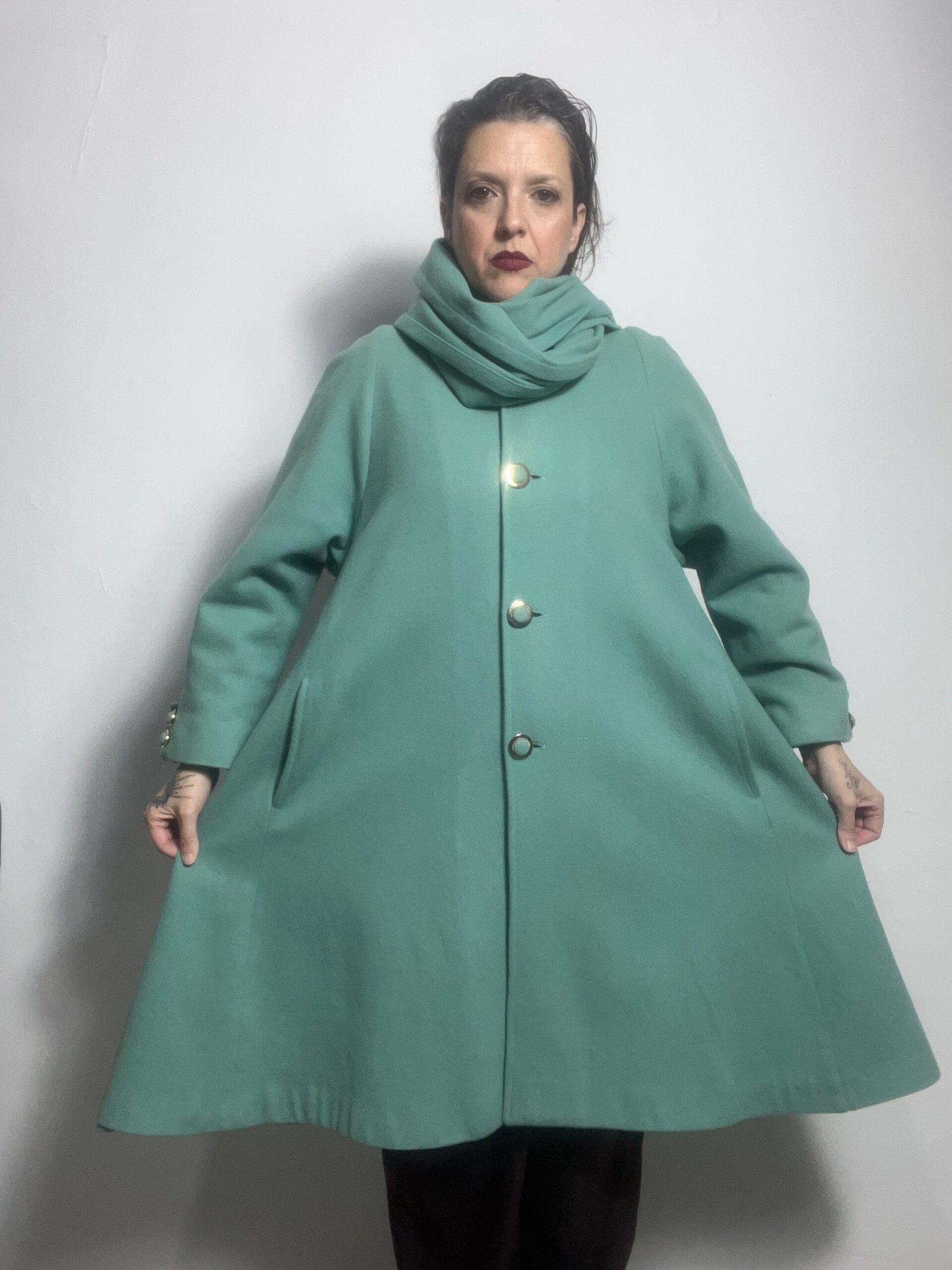 ABRIGO COLOR TIFFANY - Imagen 4