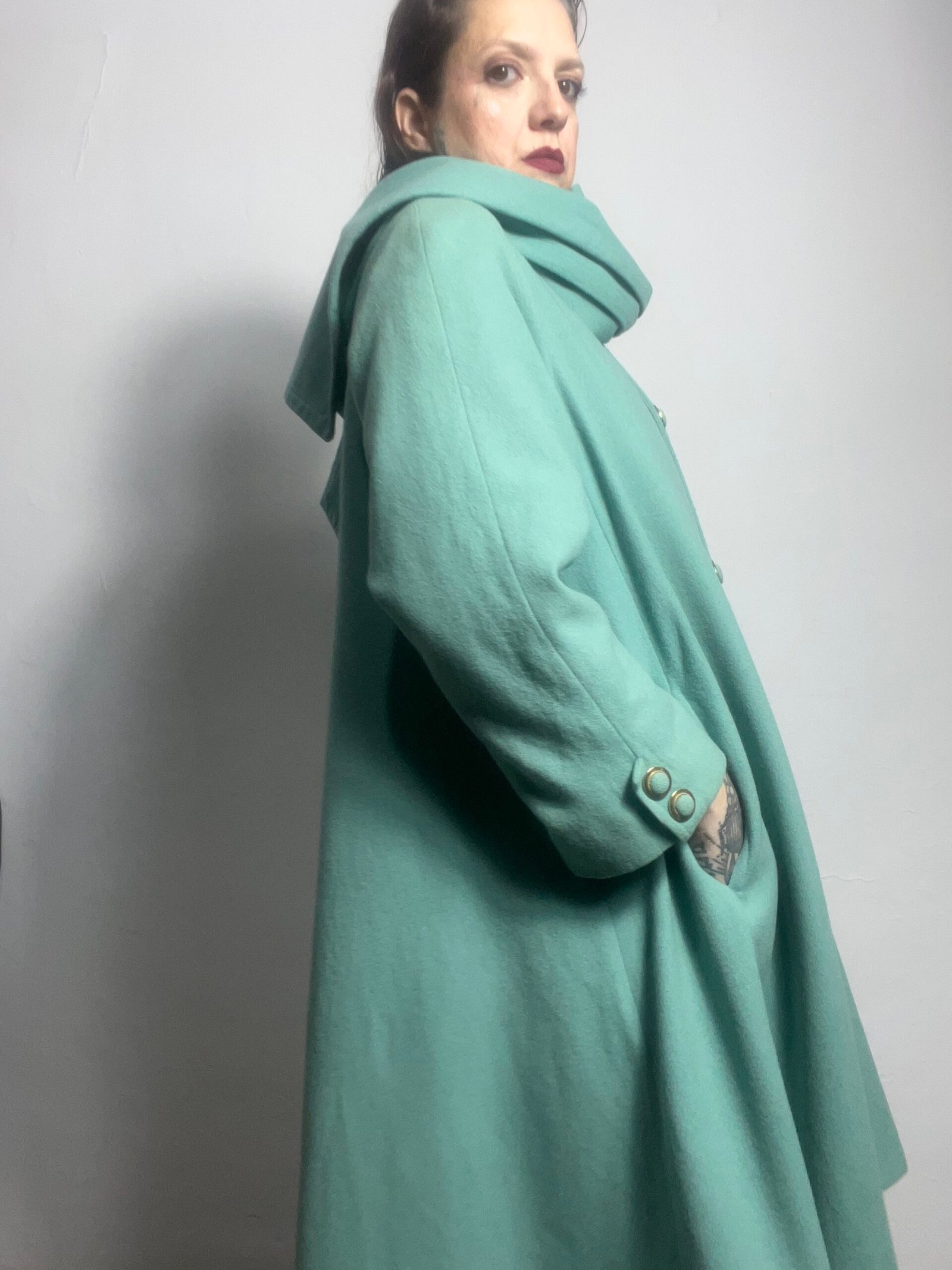 ABRIGO COLOR TIFFANY - Imagen 5