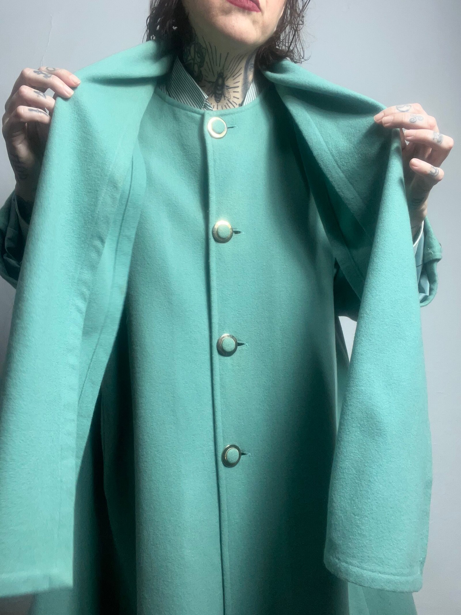 ABRIGO COLOR TIFFANY - Imagen 7