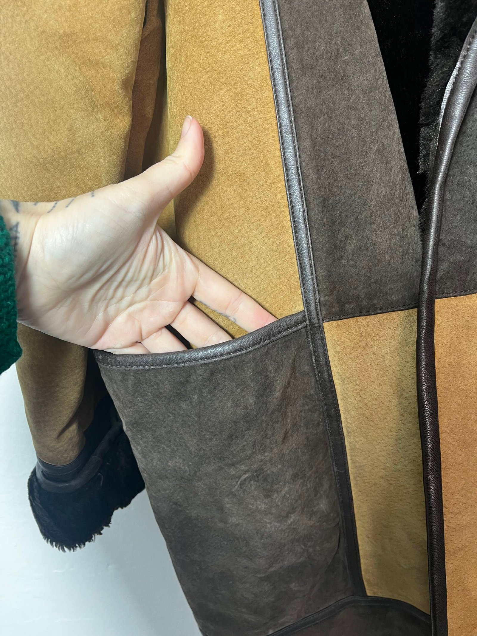 CHAQUETÓN BICOLOR - Imagen 2