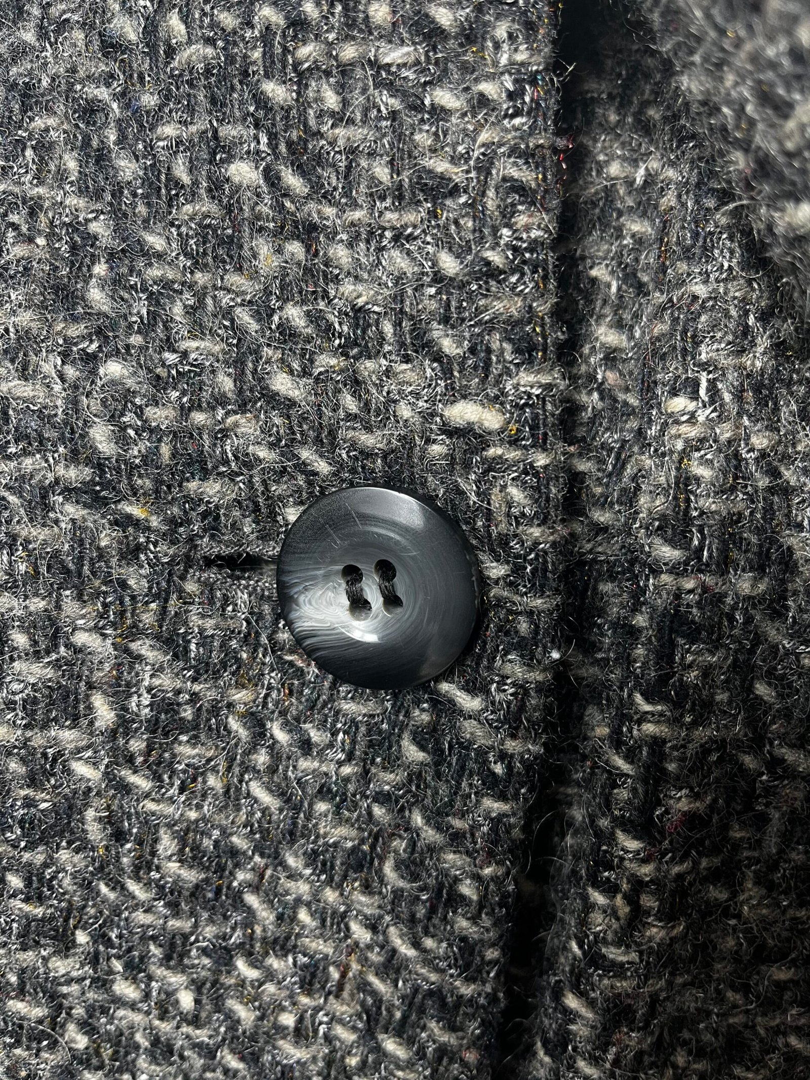 ABRIGO GRIS CON FULAR - Imagen 8