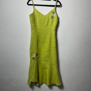 VESTIDO DE LINO LIMA LIMÓN