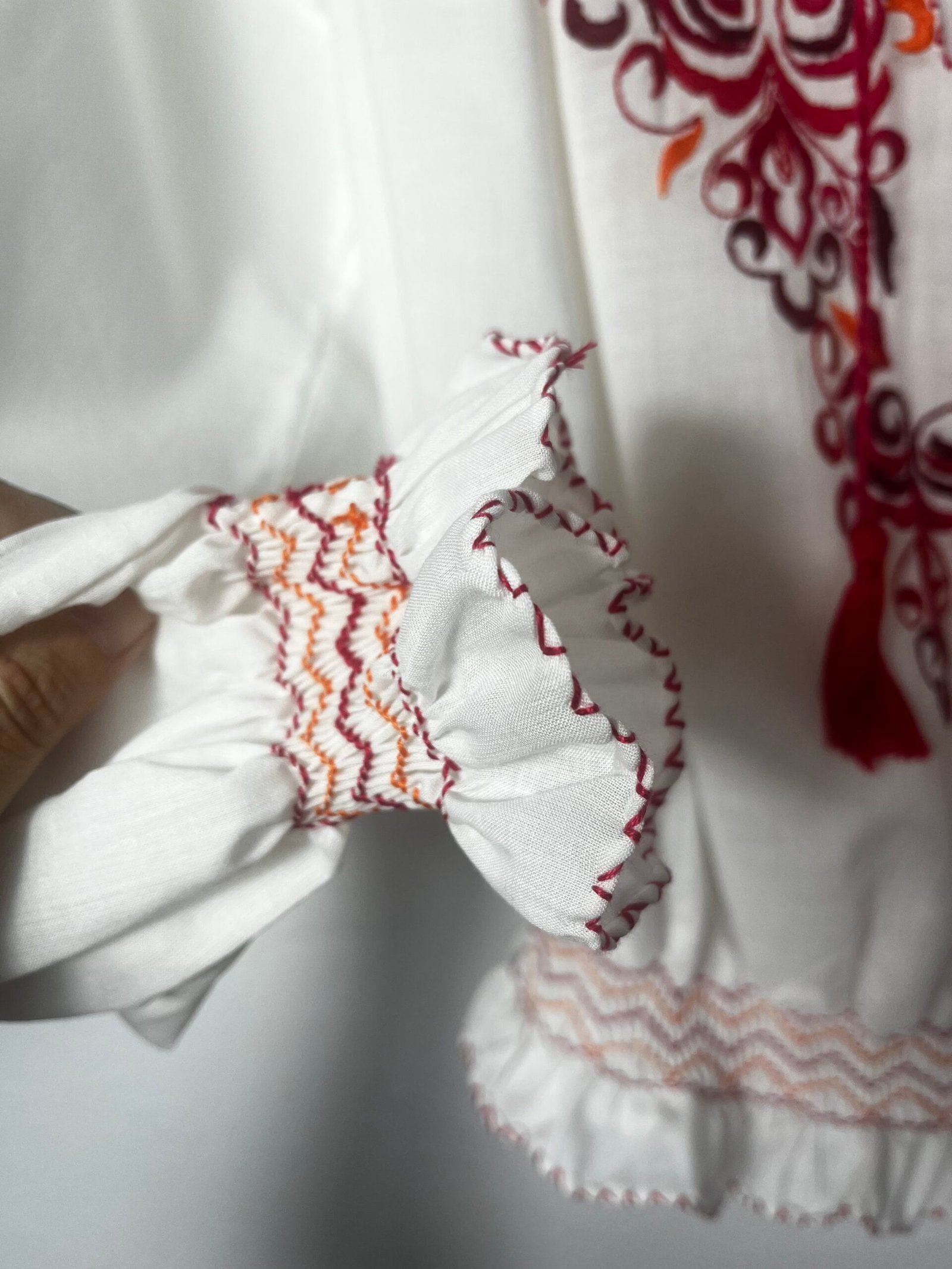 BLUSA VINTAGE BORDADOS - Imagen 5