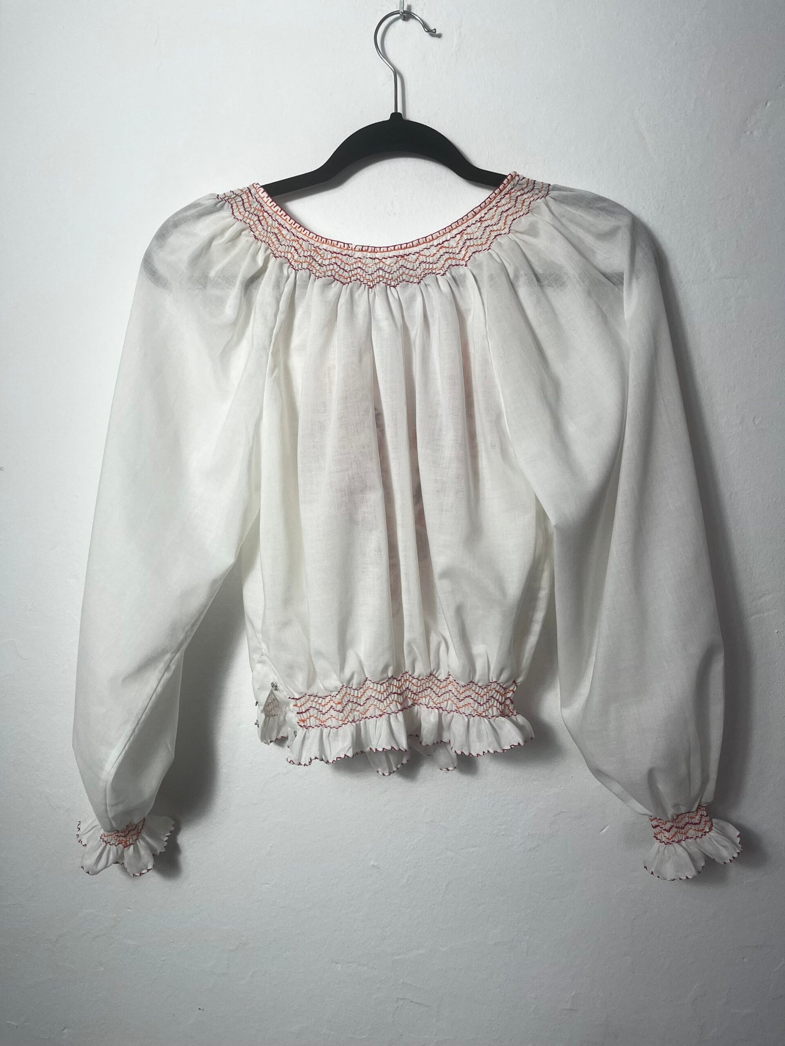 BLUSA VINTAGE BORDADOS - Imagen 6