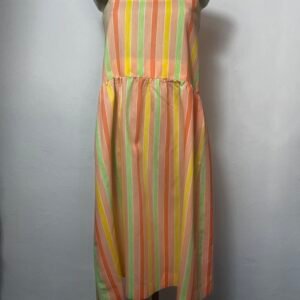 VESTIDO RAYAS PASTEL
